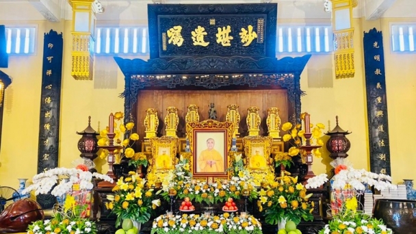 Chùa Ấn Quang trang nghiêm tổ chức lễ húy nhật Trưởng lão Hòa thượng Thích Trí Quang