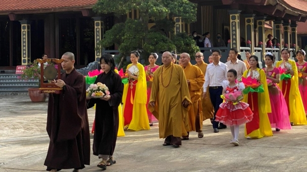 Tuyên Quang: Chùa Phú Lâm trang nghiêm tổ chức Đại lễ Vu lan Báo hiếu PL.2567