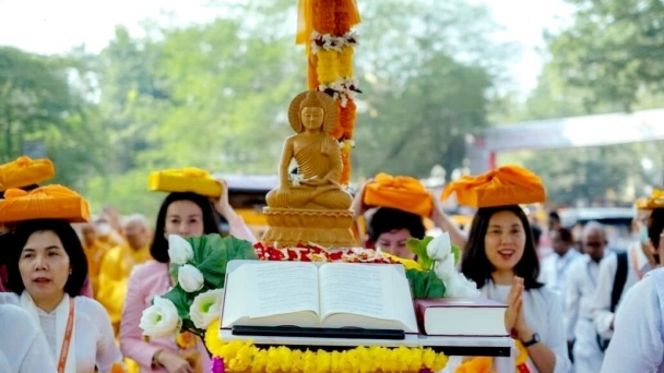 600 Tăng Ni, Phật tử Việt Nam tham gia Pháp hội trùng tụng Tam tạng Pali
