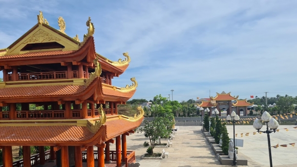 Khám phá kiến trúc độc đáo cùng những giá trị truyền thống tại Thiền Viện Trúc Lâm Hậu Giang