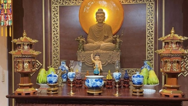 Tượng Phật thờ tại nhà không khai quang, có linh cảm không?
