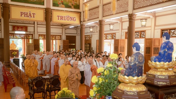 BTS GHPG tỉnh Khánh Hòa tiếp đoàn Phật giáo Hàn Quốc thăm và giao lưu văn hóa