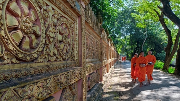 Nét đẹp ngôi chùa hàng trăm năm tuổi tại Trà Vinh