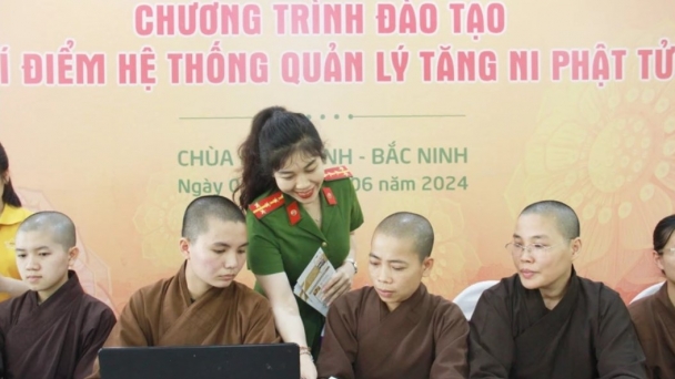 Có gì ở phần mềm quản lý Tăng Ni, Phật tử mới ra mắt của Bộ Công an?