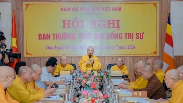 Ban Thường trực Hội đồng Trị sự hội nghị giữa năm 2024