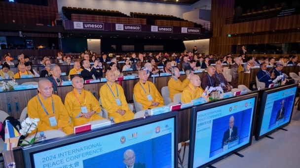 GHPGVN tham dự Hội nghị Hòa bình thế giới 2024 tại trụ sở UNESCO