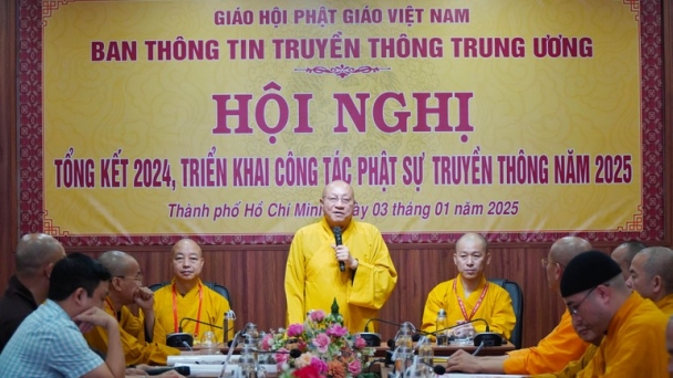 Hòa thượng Thích Gia Quang yêu cầu phát huy vai trò truyền thông Phật giáo trong kỷ nguyên số  