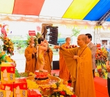 Ban Trị sự Phật giáo huyện Yên Mô trang nghiêm cử hành Đại lễ Phật đản