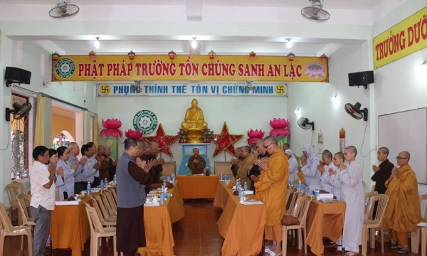 Ban Trị sự GHPGVN TP. Quy Nhơn - Bình Định họp mở rộng triển khai Đại lễ Vesak 2019