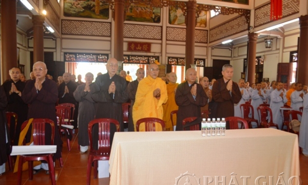 BTS Khánh Hòa họp triển khai Đại lễ Phật đản Vesak LHQ 2019 và An cư kiết hạ PL 2563