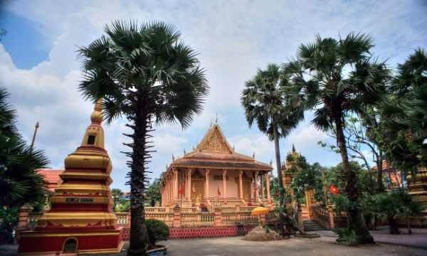 Kiến trúc đặc sắc của chùa Kh’Leang ở Sóc Trăng