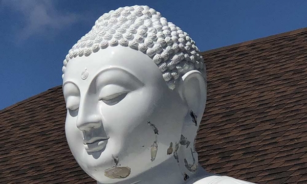 Tượng Phật tại Thủ đô Ottawa, Canada bị phá hoại lần thứ ba