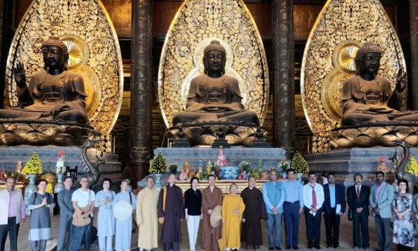 Đoàn đại sứ Ấn Độ và Myanmar tiền trạm, khảo sát công trình Đại lễ Phật đản LHQ Vesak 2019