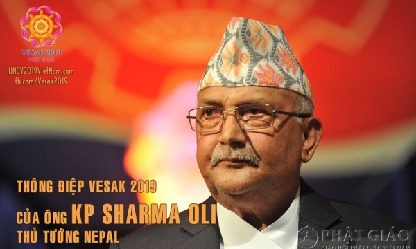 Thông điệp Phật Đản Vesak 2019 của Thủ tướng Nepal