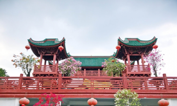 Phước Lâm Tự: Ngôi chùa đẹp lung linh như đang ở Nhật Bản