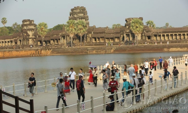 Thánh địa Phật giáo Angkor Wat được mệnh danh điểm đến du lịch hàng đầu Đông Nam Á