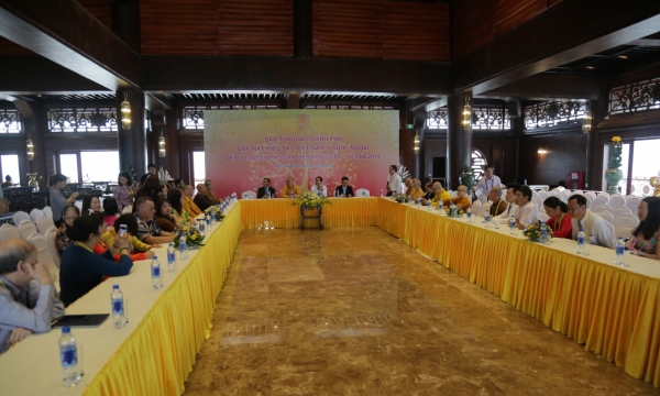Ban Tôn giáo Chính phủ gặp mặt Kiều bào Việt Nam ở nước ngoài về dự Đại lễ Vesak LHQ 2019