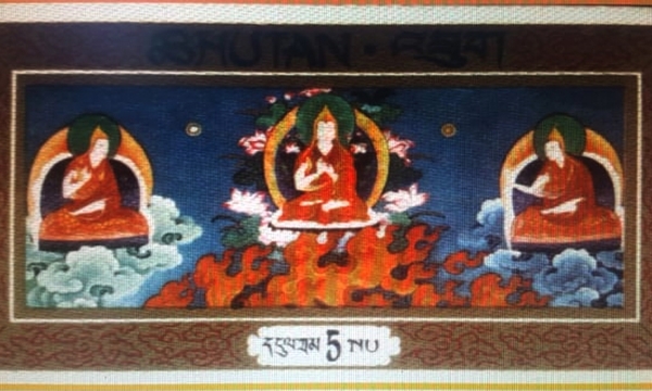 Bộ tem Phật in trên lụa duy nhất trên thế giới