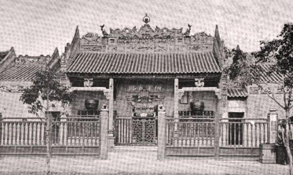 Hình ảnh quý chùa Bà Thiên Hậu hàng trăm năm trước