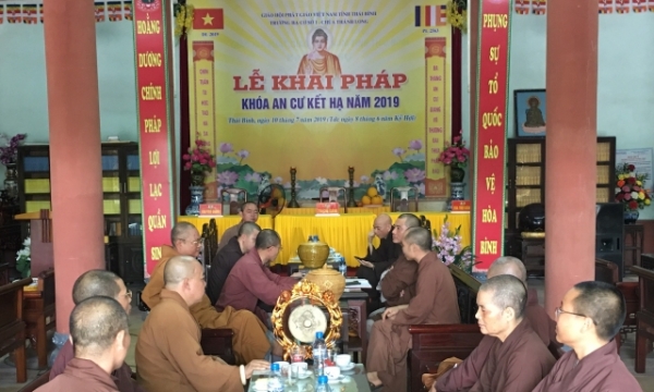 Ban Trị sự Thái Bình triển khai một số Phật sự trong mùa an cư