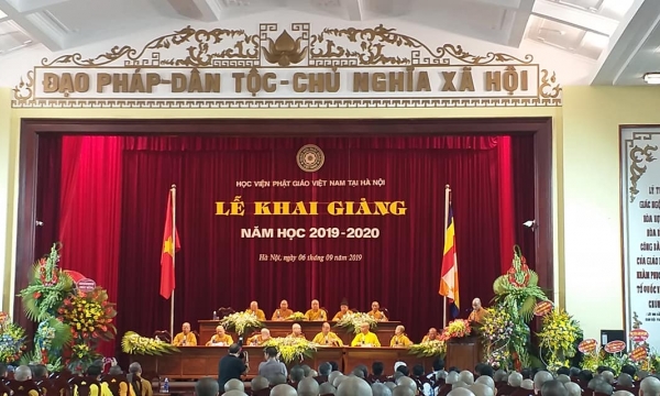 Học viện Phật giáo Việt Nam tại Hà Nội khai giảng năm học mới 2019 - 2020