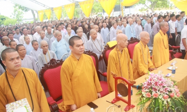 Trường hạ chùa Nguyệt Quang tạ pháp an cư