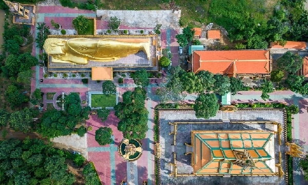 Ngôi chùa Khmer lớn nhất Việt Nam