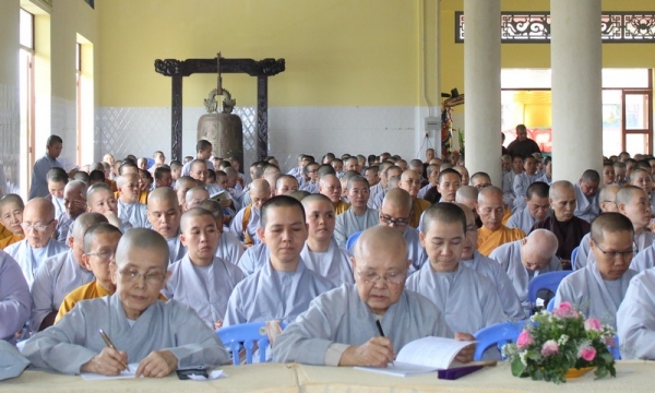 Ban tôn giáo - Trung Ương Giáo hội chia sẻ kinh nghiệm tại khóa bồi dưỡng NVHC và trụ trì