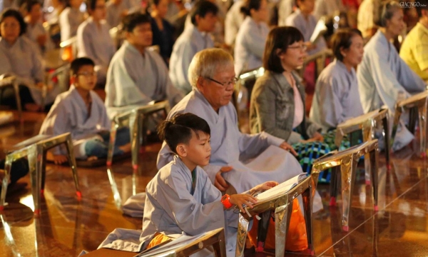 Thực hành tụng niệm trong Phật giáo