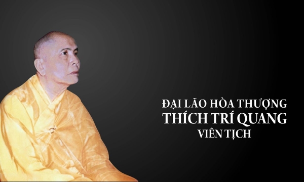‘Tâm tang’ Hòa thượng Thích Trí Quang