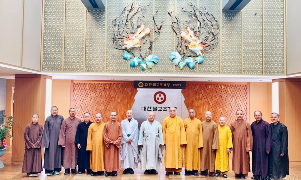 Đoàn công tác GHPGVN thăm Tông Tào Khê (Joyge Order) Phật giáo Hàn Quốc
