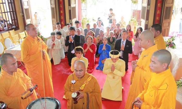 Lễ Hằng thuận tại chùa Long Đa, Bình Định