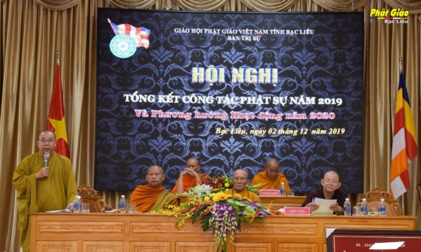 Phật giáo Bạc Liêu 2019: Nét son trong công tác nhân đạo từ thiện và phát triển không ngừng