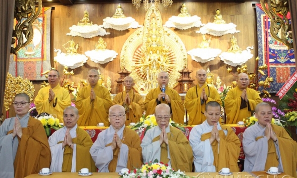 Quan Âm tu viện tổng kết các hoạt động Phật sự 2019