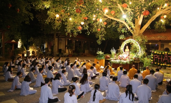 Khóa tu tuổi trẻ đón mừng năm mới 2020 tại chùa Huệ Viễn – Đồng Nai