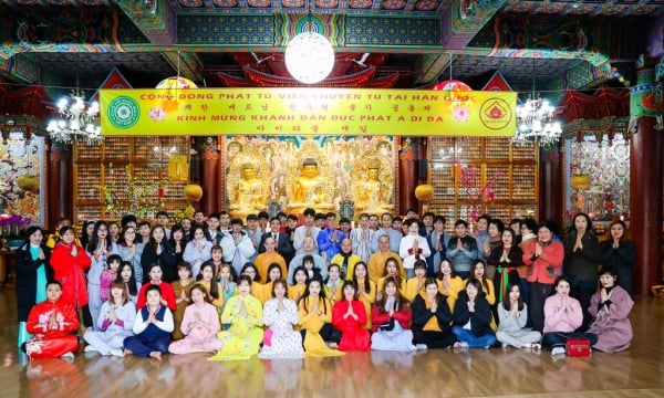 Cộng đồng Phật tử Việt Nam tại Hàn Quốc họp mặt cuối năm