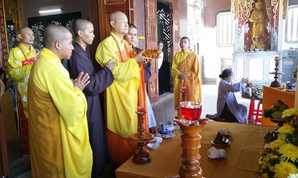 Lễ an vị Phật chùa Long Thọ