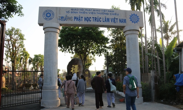 Trường Phật học Trúc Lâm Việt Nam sắp khánh thành 