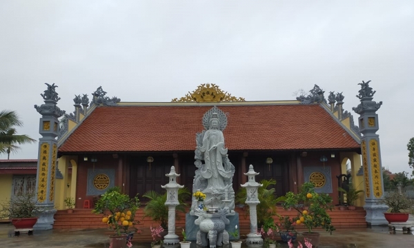 Dấu ấn Phật trong ngôi chùa nhỏ