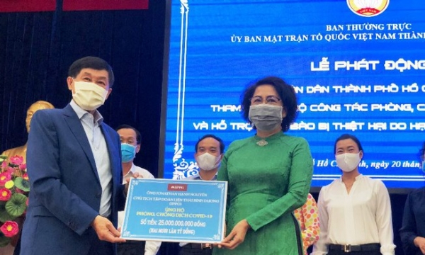 Ông Johnathan Hạnh Nguyễn góp 30 tỷ đồng chống dịch Covid-19 và hạn mặn