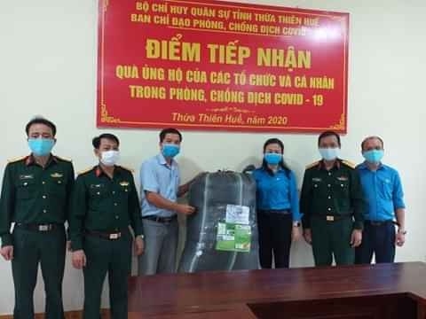 Công đoàn Ngành GD&ĐT Thừa Thiên Huế chung tay hỗ trợ chống dịch COVID-19