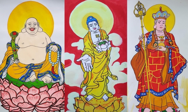 Mười công đức họa vẽ hình chư Phật - Bồ tát