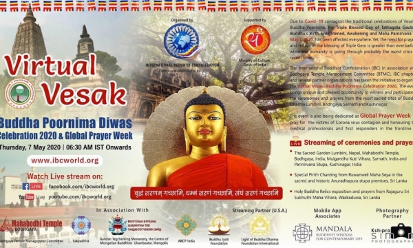 Đại lễ Phật Đản trực tuyến và lời nhắn nhủ đến Phật tử trong đại dịch COVID-19