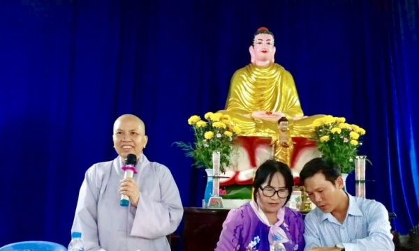 Ban Từ thiện - Xã hội Phật giáo tỉnh Cà Mau hành thiện trong dịch Covid-19