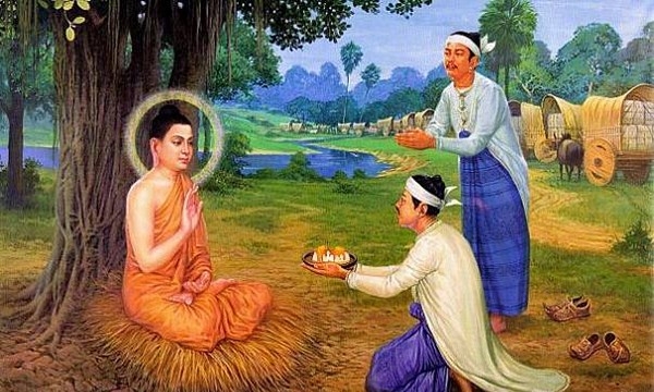 Cúng dường cơm trước tượng Phật: Công đức bất khả tư nghì