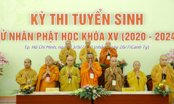 Học viện Phật giáo Việt Nam khai mạc kỳ thi tuyển sinh Cử nhân Phật học khoá XV
