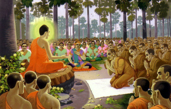Pháp thoại của Đức Phật từ khúc gỗ trôi sông