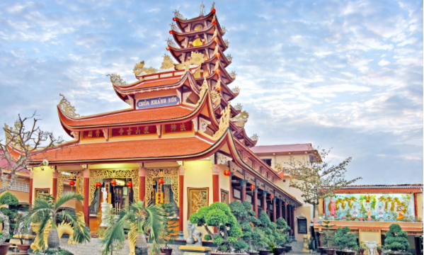Viếng chùa Khánh Sơn ở Sóc Trăng
