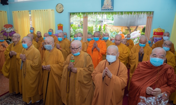 Trung ương Giáo hội Phật giáo Việt Nam viếng tang NT.Thích nữ Tràng Liên