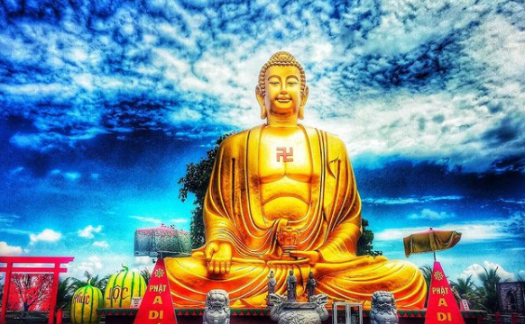 Chùa Phật Học 2 - Ngôi chùa uy thiêng, thanh nhã, không đốt vàng mã ở Sóc Trăng